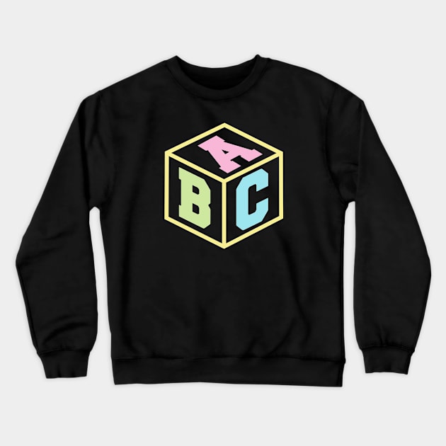 Baby Cube Crewneck Sweatshirt by Ram94